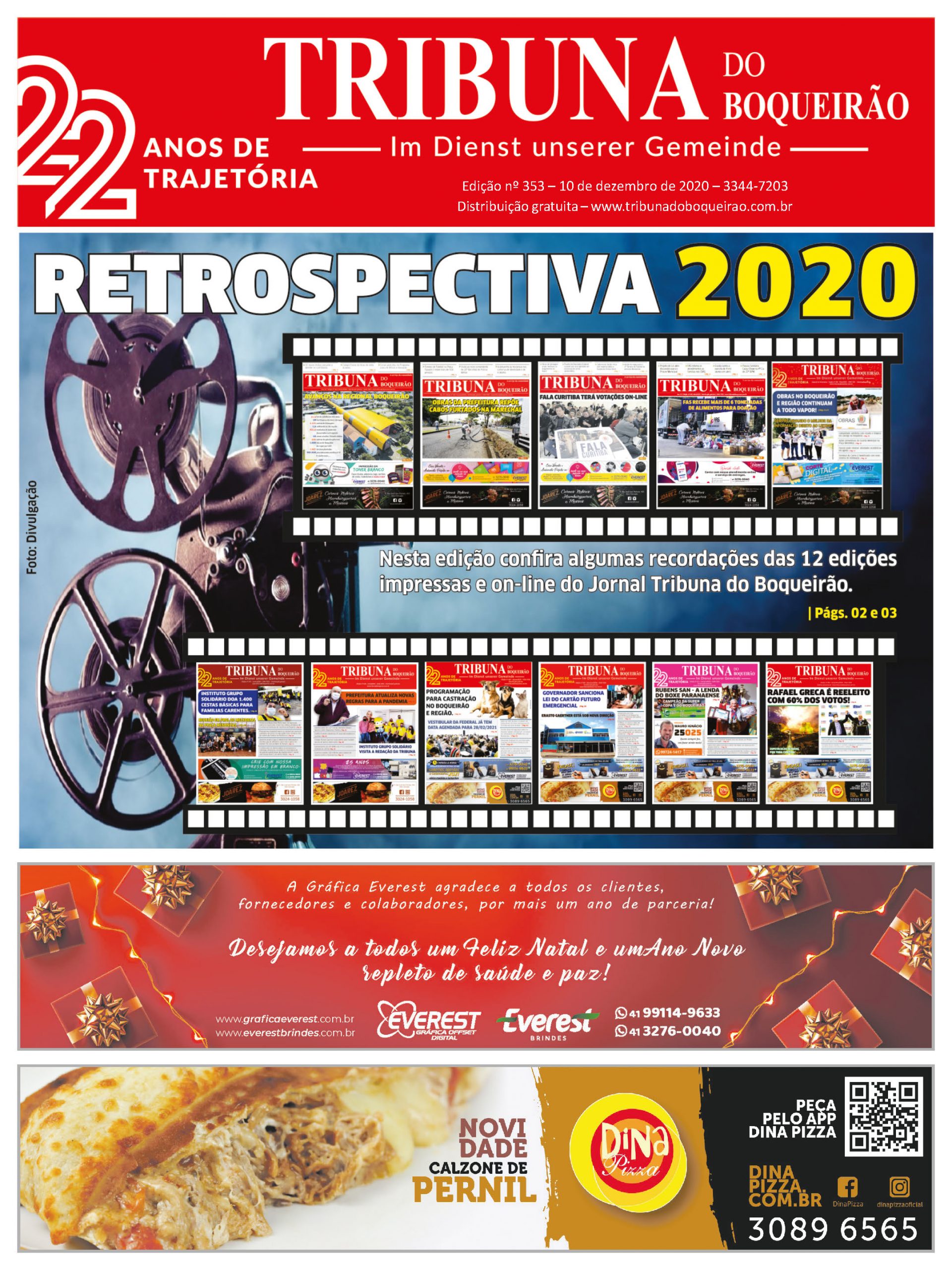 Read more about the article RETROSPECTIVA 2020 – 12 EDIÇÕES DA TRIBUNA DO BOQUEIRÃO